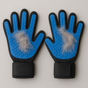 Cat & Dog Hair Removing Gloves - Non-Slip Grip for Easy Use