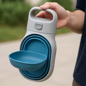 Smart Foldable Pet Water Carrier - Leak-Proof & Convenient