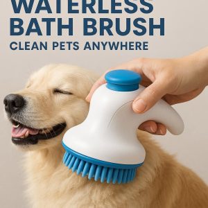 Waterless Bath Brush - Clean Pets Anywhere