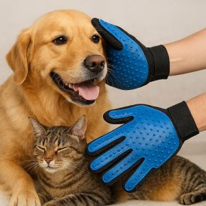 Ultimate Pet Hair Removal Gloves - Gentle Grooming for Cats & Dogs